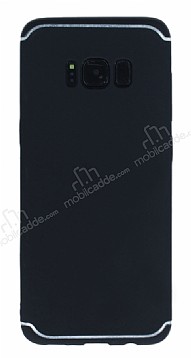 Eiroo Mellow Samsung Galaxy S8 Plus Siyah Silikon Klf