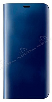 Eiroo Mirror Cover Samsung Galaxy S7 Aynal Kapakl Lacivert Klf