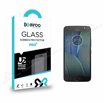 Eiroo Motorola Moto G5S Plus Tempered Glass Cam Ekran Koruyucu