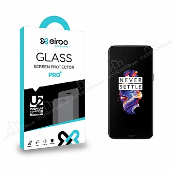 Eiroo OnePlus 5 Tempered Glass Cam Ekran Koruyucu
