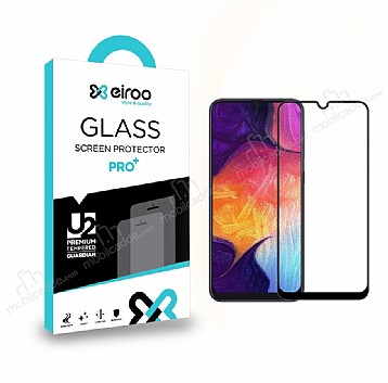 Eiroo Oppo Reno3 Tempered Glass Full Cam Ekran Koruyucu