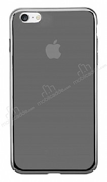 Eiroo Pente iPhone 7 / 8 Siyah Rubber Klf