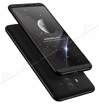 Zore GKK Ays Huawei Mate 10 Pro 360 Derece Koruma Siyah Rubber Klf