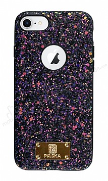 Eiroo Puloka iPhone 7 / 8 Iltl Siyah Silikon Klf