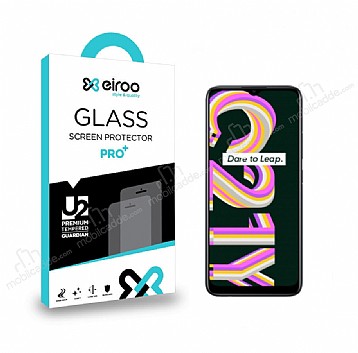 Eiroo Realme C21Y Tempered Glass Premium Cam Ekran Koruyucu