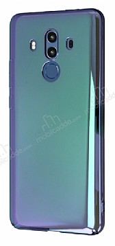 Eiroo Reflection Huawei Mate 10 Pro Tam Kenar Koruma Yeil Rubber Klf