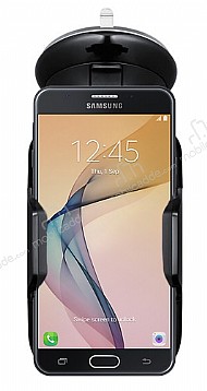 Eiroo Samsung Galaxy J7 Prime / J7 Prime 2 Siyah Ara Tutucu