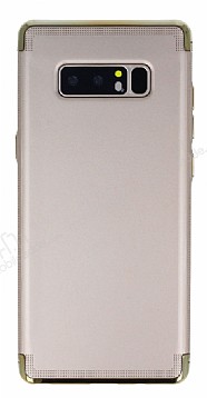 Eiroo Samsung Galaxy Note 8 3 1 Arada Gold Kenarl Gold Silikon Klf