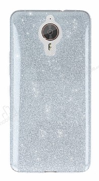Eiroo Silvery General Mobile GM 5 Plus Simli Silver Silikon Klf