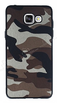 Eiroo Soldier Samsung Galaxy A5 2016 Siyah Silikon Klf