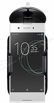 Eiroo Sony Xperia XA1 Siyah Ara Tutucu