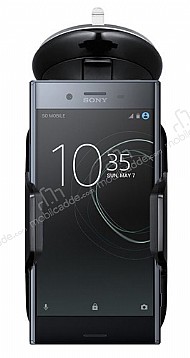 Eiroo Sony Xperia XZ Premium Siyah Ara Tutucu
