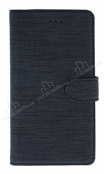 Eiroo Tabby Samsung Galaxy S7 Edge Czdanl Kapakl Siyah Deri Klf