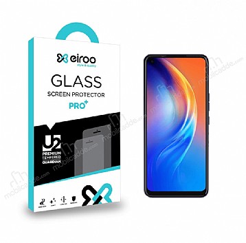 Eiroo Tecno Spark 6 Tempered Glass Cam Ekran Koruyucu