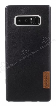 G-Case Dark Series Samsung Galaxy Note 8 Deri Siyah Rubber Klf