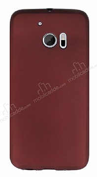 HTC 10 Mat Bordo Silikon Klf