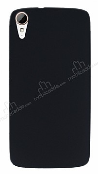 HTC Desire 828 Mat Siyah Silikon Klf
