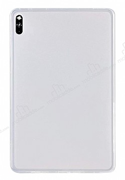 Huawei MatePad 10.4 Klf effaf Beyaz Silikon Klf