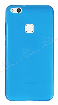 Huawei P10 Lite Ultra nce effaf Mavi Silikon Klf