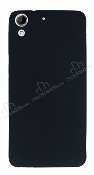 HTC Desire 728G Mat Siyah Silikon Klf