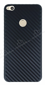 Huawei P9 Lite 2017 Ultra nce Karbon Siyah Klf