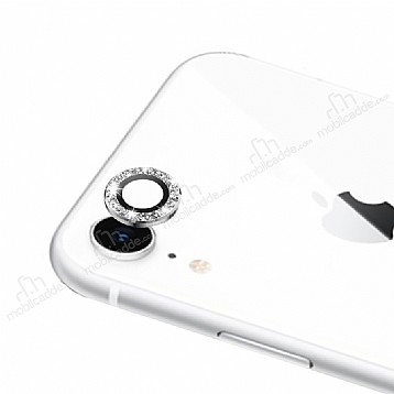 iPhone XR Tal Silver Kamera Lens Koruyucu
