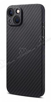 iPhone 14 Plus Gizli Magsafe Ultra nce Karbon Siyah Klf