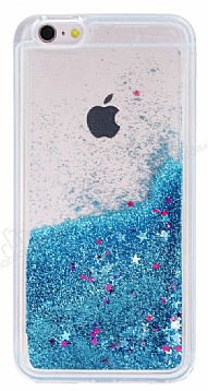 iPhone 6 Plus / 6S Plus Sulu Mavi Rubber Klf