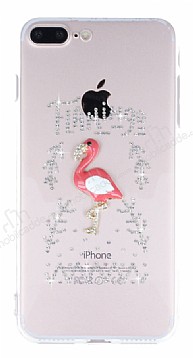 iPhone 7 Plus / 8 Plus Tal Flamingo effaf Silikon Klf