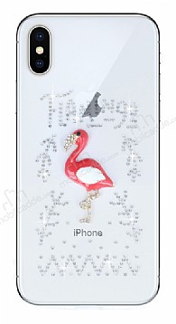 iPhone X / XS Tal Filamingo effaf Silikon Klf