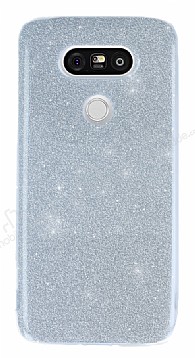 LG G5 Simli Silver Silikon Klf