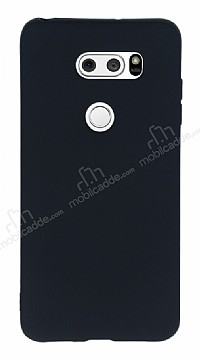LG V30 Mat Siyah Silikon Klf