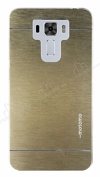 Motomo Asus Zenfone 3 Laser ZC551KL Metal Gold Rubber Klf
