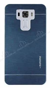 Motomo Asus Zenfone 3 Laser ZC551KL Metal Lacivert Rubber Klf