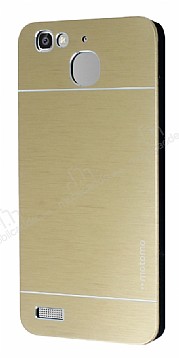 Motomo Huawei GR3 Metal Gold Rubber Klf