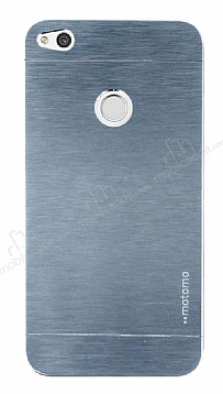 Motomo Huawei P9 Lite 2017 Metal Silver Rubber Klf