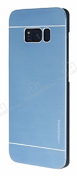 Motomo Samsung Galaxy S8 Metal Lacivert Rubber Klf
