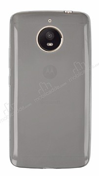Motorola Moto E4 Plus Ultra nce effaf Siyah Silikon Klf