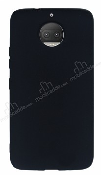 Motorola Moto G5S Mat Siyah Silikon Klf