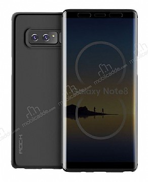 Rock Samsung Galaxy Note 8 Dokunmatik Kapakl Siyah Klf