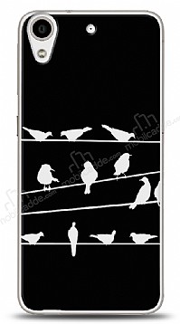 HTC Desire 626 Birds Black Klf