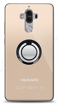 Huawei Mate 9 Siyah Tutuculu effaf Klf