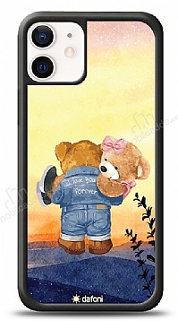 Dafoni Art iPhone 12 Mini 5.4 in Sunset Teddy Bears Klf
