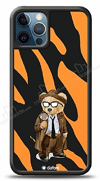 Dafoni Art iPhone 12 Pro Max 6.7 in Detective Teddy Bear Klf