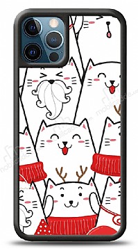 Dafoni Art iPhone 12 Pro Max 6.7 in New Year Cats Klf