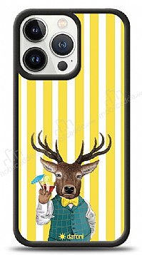 Dafoni Art iPhone 13 Pro Coctail Deer Klf