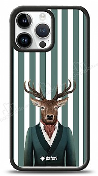 Dafoni Art iPhone 15 Pro Max Green Deer Klf
