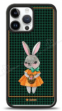 Dafoni Art iPhone 15 Pro Max Lady Rabbit Klf