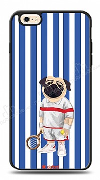 Dafoni Art iPhone 6 Plus / 6S Plus Tennis Boy Pug Klf