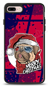 Dafoni Art iPhone 7 Plus / 8 Plus Christmas Pug Klf